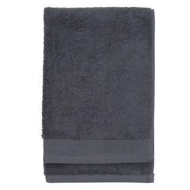 Authentique 4 Serviettes Invités Walra Prestige Anthracite (40 x 60 cm) (4 pièces)