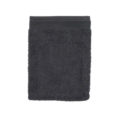 Bon Marché 4 Gants De Toilette Walra Prestige Anthracite (16 x 21 cm) (4 pièces)