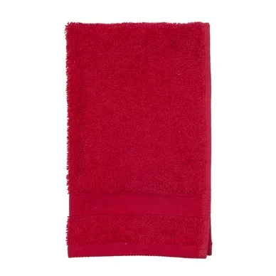 Serviettes Invités By Walra Rouge(30 x 50 cm) Offre Limitée