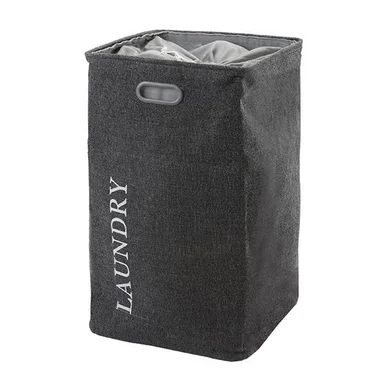 Meilleure Vente Panier à Linge Aquanova Evora Gris Foncé