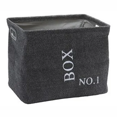 Boîte de Rangement Aquanova Evora Large Gris Foncé Bon Plan