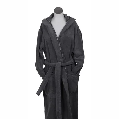 Acheter En Ligne Peignoir Marc O‘Polo Classic Anthracite à Capuche