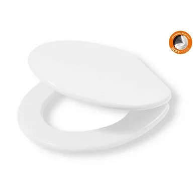 Abattant WC avec Frein de Chute Tiger Tennessee Polaire Bois Blanc Prix Choc