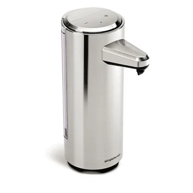 Distributeur de Savon simplehuman Sensor Capteur Rechargeable Acier inoxydable Pas Cher