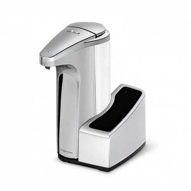 Dernière Chance Distributeur de Savon Capteur simplehuman Sensor Caddy Compact 384 ml