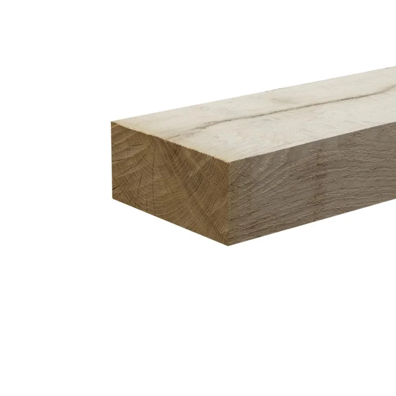 Traverse chêne non traité brut de sciage 100x200mm 2,00m Nouvelle Collection