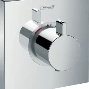 Meilleure Vente SHOWERSELECT E Set de finition pour mitigeur thermostatique encastré haut débit (15760000)