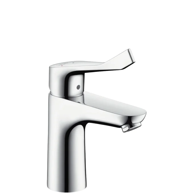 Super Prix Focus Care 100 Mitigeur de lavabo PMR avec poignée extra longue, ComfortZone 100, Chrome (31911000)