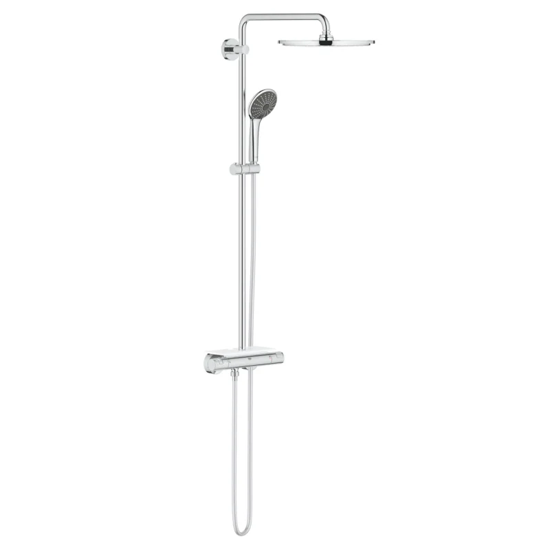 Prix Réduit Vitalio Joy System 310 Colonne de douche avec mitigeur thermostatique, Chrome (26401000)