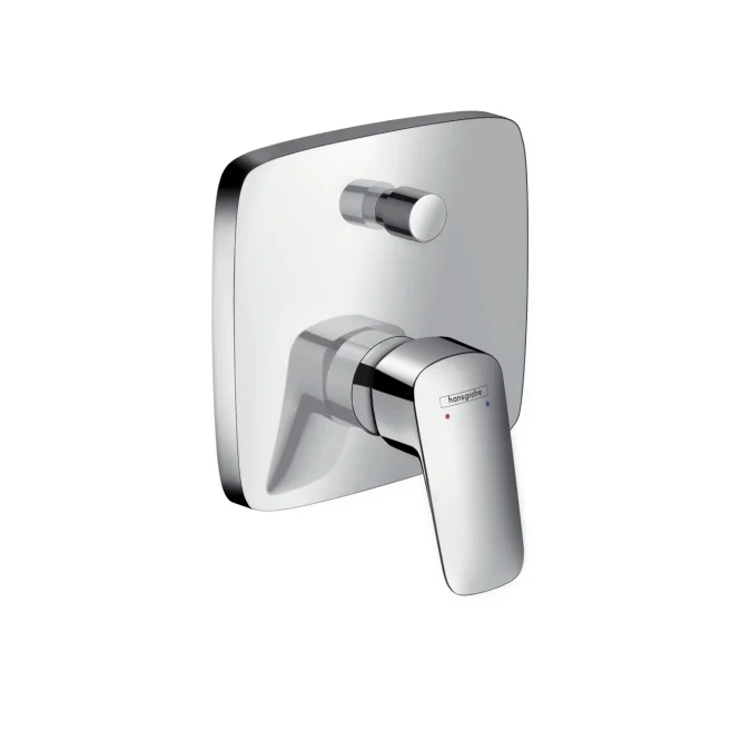 Mitigeur bain/douche mural encastré - set de finition (71405000) Commande En Gros