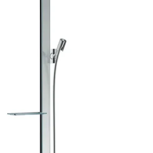 Soldes Barre de douche Unica‘E 0,90 m, chromé (27640000)