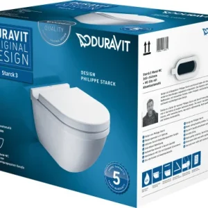WC suspendu Starck 3 (42250900A1) Produit De Marque
