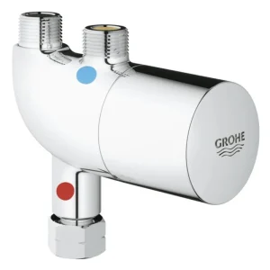 Retour Gratuit Grohtherm Micro Mitigeur thermostatique, Chromé (34487000)