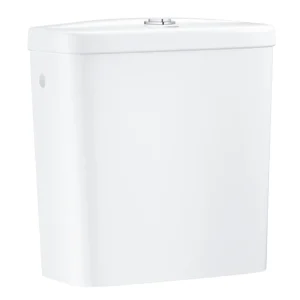 Bau Ceramic Réservoir de chasse équipé, blanc alpin (39437000) Haute Qualité