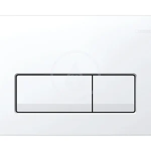 Top Vente Plaque de Commande Delta 51 Alpin Blanche - (115.105.11.1)