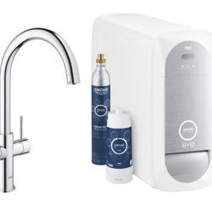 Blue Home Kit de démarrage Mitigeur bec C, Chrome (31455001) Prix Choc