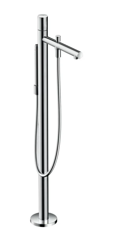 Mitigeur bain/douche, set de finition pour montage au sol, poignée zéro (45416000) Bon Marché
