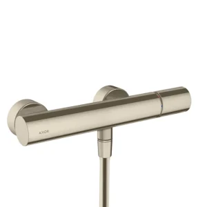 Pas Cher UNO Mitigeur douche, poignée zéro, nickel brossé (45600820)