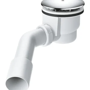 Offre Limitée Clapet de vidage horizontal Pour receveurs de douche UNIVERSAL, chromé (49534000)