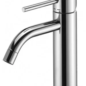 Mitigeur lavabo chromé sans tirette ni vidage - (LIG071CR) Acheter Direct