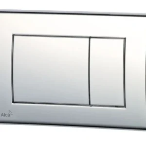 Certifié Plaque de commande pour WC suspendus, Chrome brillant (m271)