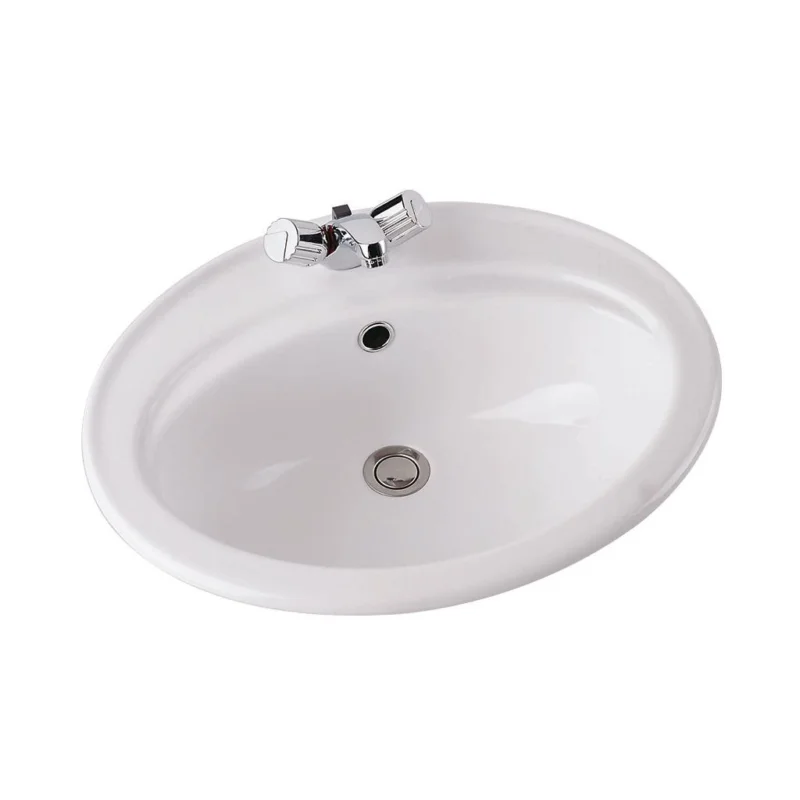 Meilleur Prix Vasque Ulysse 56 x 46 cm, blanc brillant (P144801)