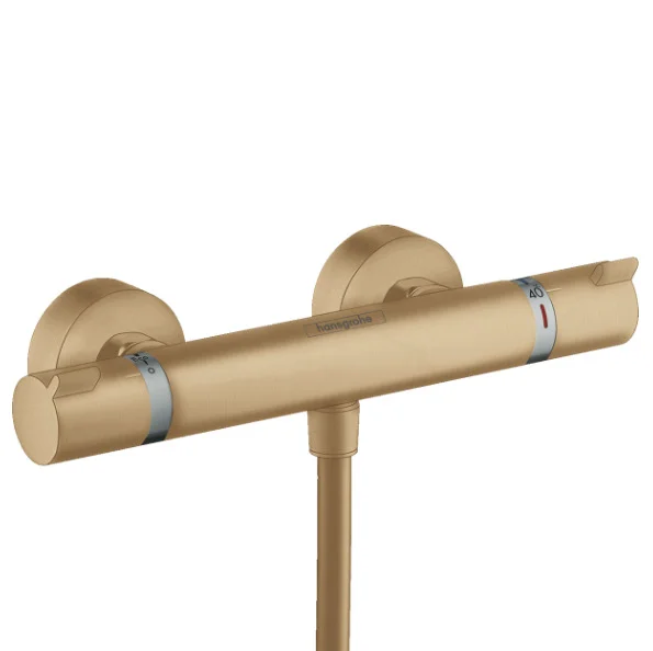 Dernier Modèle Comfort Mitigeur Thermostatique douche, Bronze brossé (13116140)