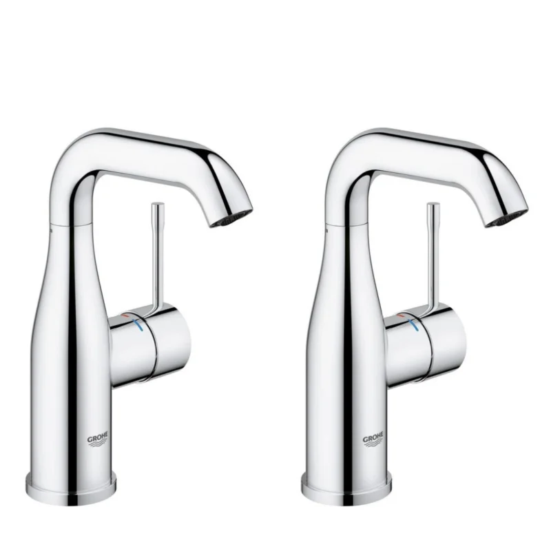 Essence - Lot de 2 mitigeurs monocommande 1/2" Lavabo Taille M (23463001-DUO) Haute Qualité