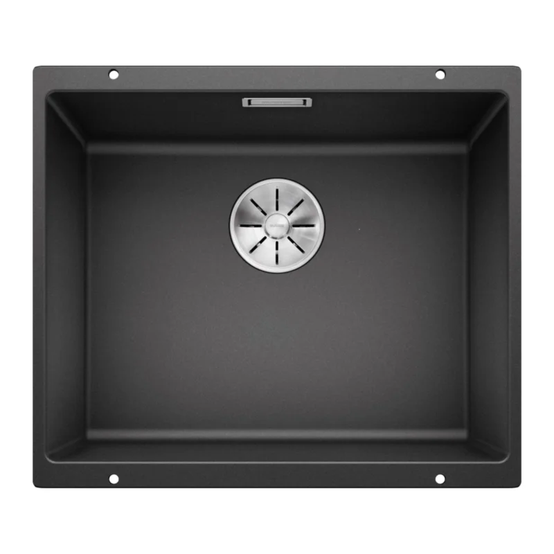 Prix Choc Evier Subline 500-U en Silgranit PuraDur sous-plan 53x46cm, Anthracite (523432)