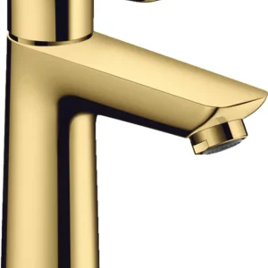 Super Prix Talis E Mitigeur de lavabo 110 CoolStart sans tirette ni vidage, Aspect Doré poli (71714990)