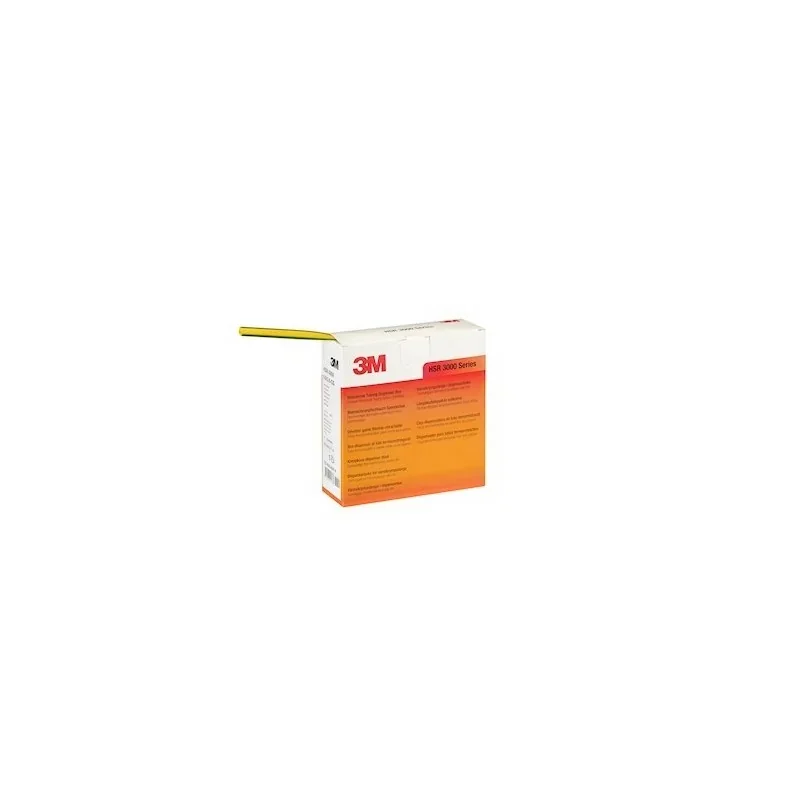 3M 85831 HSR 3000 6/2mm Gaine Thermorétractable x10m - vert-jaune Seulement Aujourd'hui