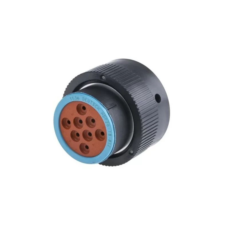 Deutsch HDP26-18-8SE Connecteur automobile 8voies Femelle HDP20 Noir Retour Gratuit