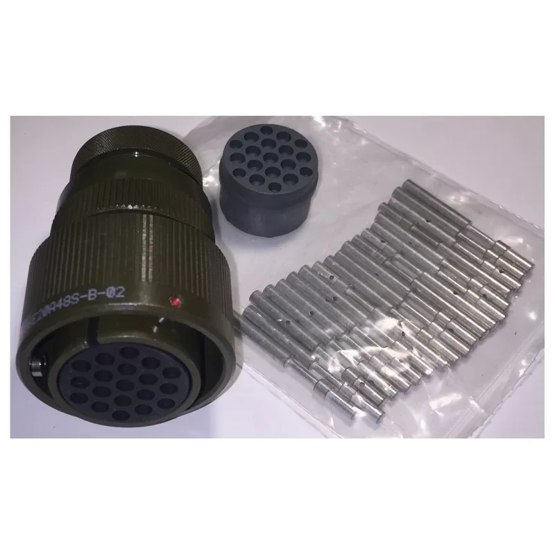Itt CA3106E20A48S-B-02 Connecteur circulaire CA-B 19voies Contacts inclus - Baïonette inverse Offre Du Jour