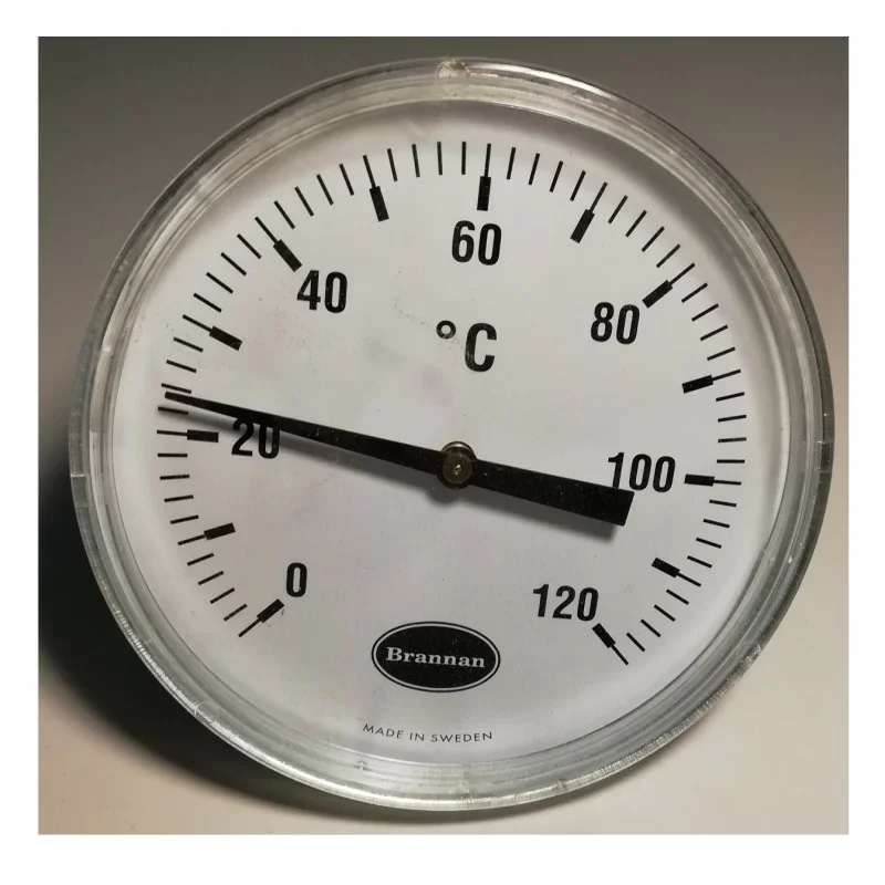 Brannan 651337 Thermomètre Dial 63mm 0-120°C Expédié Aujourd'hui