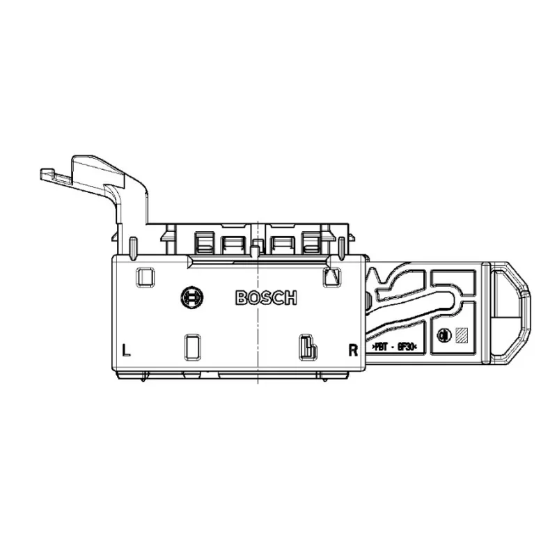 Bosch 1928404780 Connecteur automobile 58 voies EMS pré-assemblé Commande En Gros