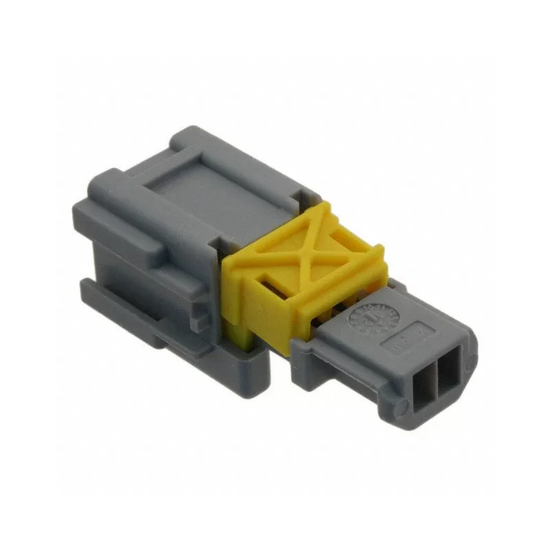 Expédition Rapide Molex 98822-1028 Connecteur automobile 2P M‚le - pas 3.33mm - Gris/Jaune