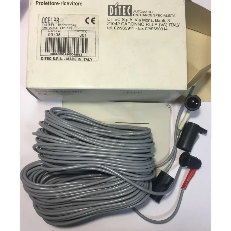 Ditec 0CELPR - Couple Cellule photoélectrique - 1 Emetteur + 1 Récepteur Prix Réduit