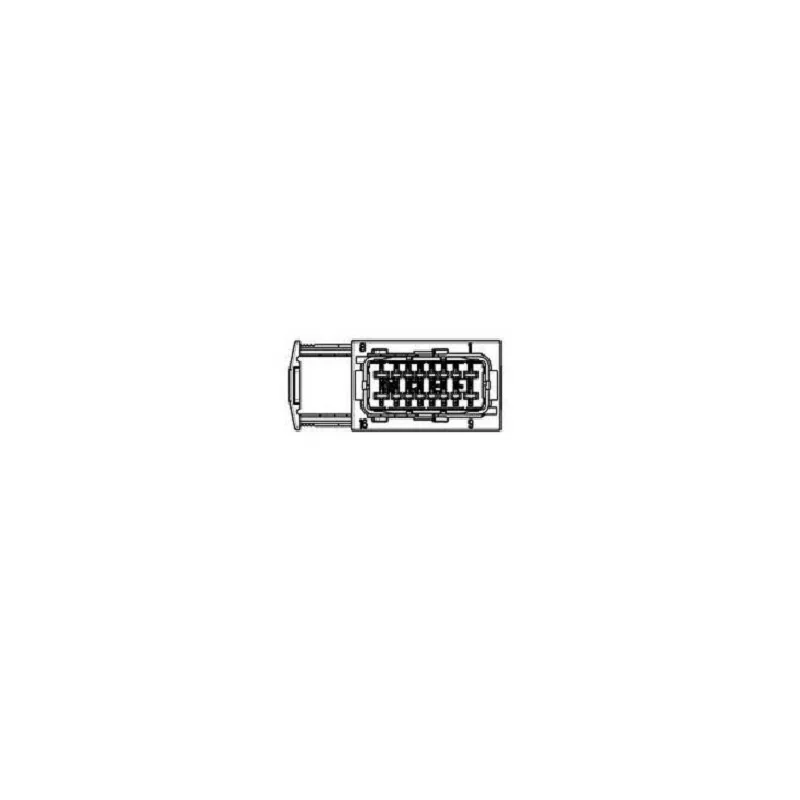 Populaire Amp 185760-6 Connecteur Automobile 16 pos. HYBRID RCPT HSG - Rouge/Gris
