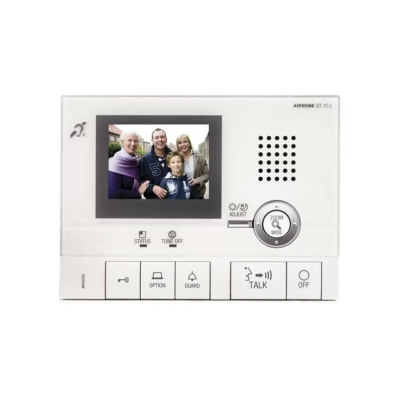 Aiphone GT-1C-L - Moniteur couleur mains libres, grand angle 170° avec zoom Achetez Aujourd'hui