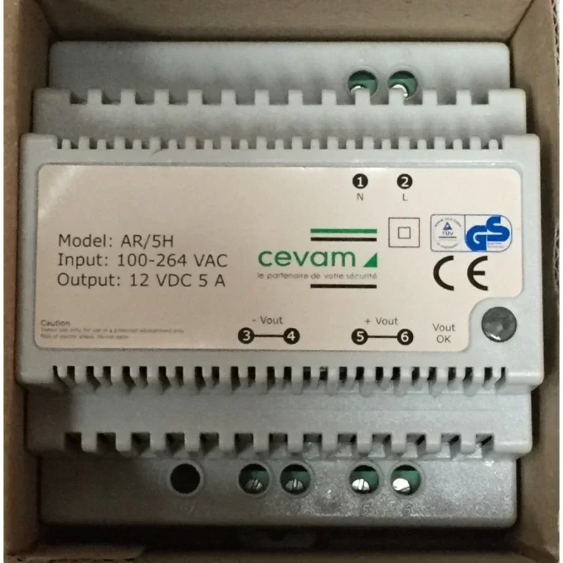 Cevam AR/5H - Alimentation sous Coffret 5 AH - 12V continu - pour portier Audio Acheter En Ligne
