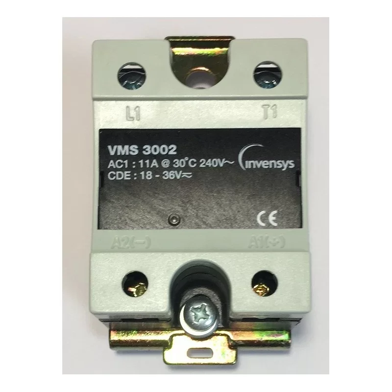 Invensys VMS3002 - Relais Statique monophasé - SSR RS 230V 25A AC + D/A Bon Plan