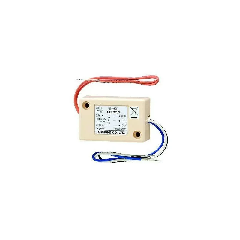 Aiphone GTRY - Relais pour cde ext.sonnerie ou cde add.(lumière,portail etc) - 200026 Remise