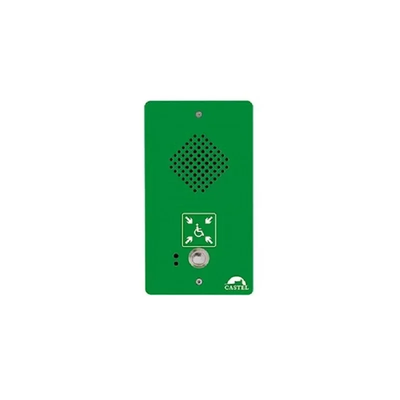 Castel 440.0300 - Maylis - Poste secondaire MSPI1 EAS - 1 bouton d‘appel - Vert Remise