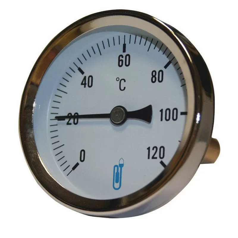 Distrilabo 74A45402D Thermométre Axial 0-120° Ø63mm - plongeur 40mm Jusqu'à Épuisement Des Stocks