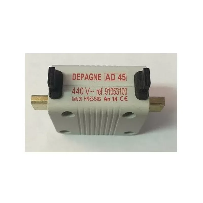Depagne 910531 - Cartouche fusible à couteaux NH AD45 taille 00 45A 440v Acheter En Ligne