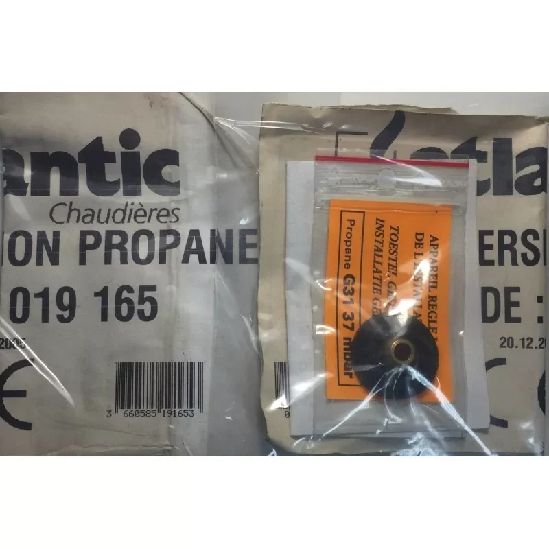 Marque Atlantic 019165 Kit Conversion Propane G31 37mbar