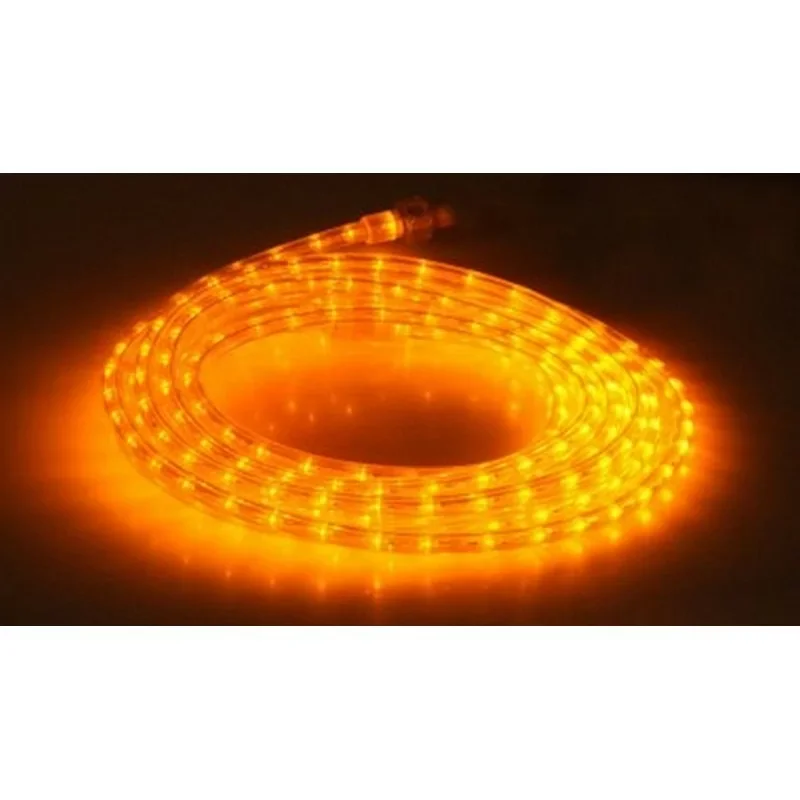 Gev 020344 - Ruban LED IP44 230V 6,6m couleur Jaune Meilleur Choix
